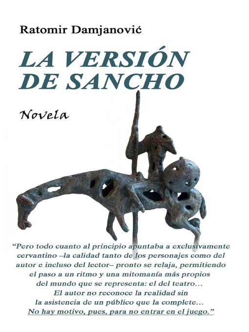 Title details for LA VERSIÓN DE SANCHO by Ratomir Damjanovic - Wait list